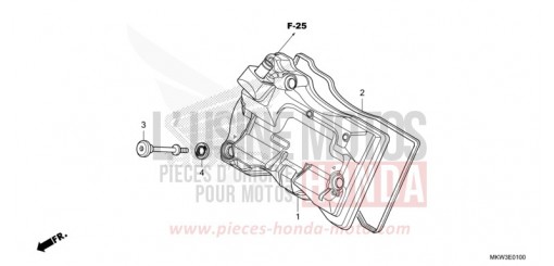 CYLINDER HEAD COVER NC750XDM de 2021